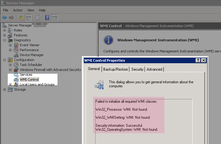 Chef on Windows – detecting and fixing WMI problems which prevent chef ...