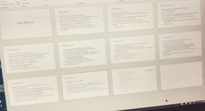 Notes on Pete Mounce talk